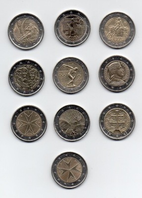 10 x 2 euro