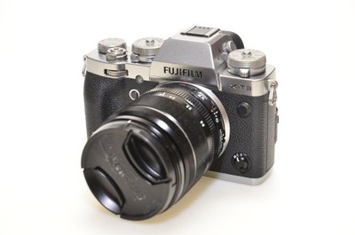 Aparat fotograficzny Fujifilm X-T3 XF 18-55 KIT SILVER korpus + obiektyw