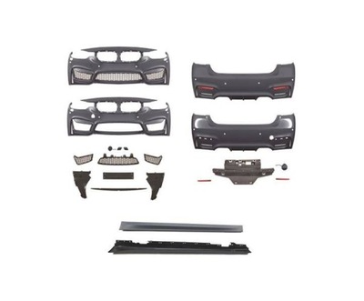 Поріг bmw 3 f30/f31/f35/f80 11 - f80 m3 look фото №1