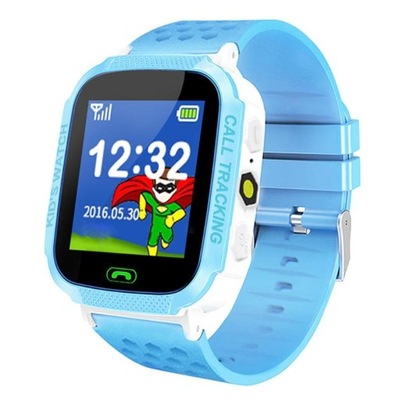 Smartwatch dla dzieci Retoo z GPS niebieski