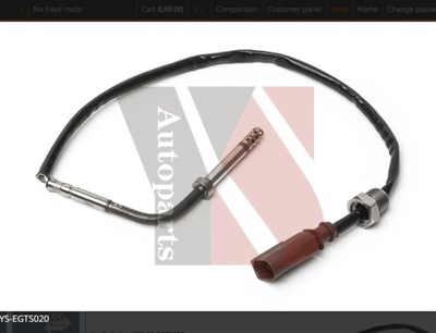 SENSOR TEMPERATURE EXHAUST GASES AUDI, SEAT, SKODA, VW  