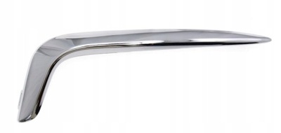 Chrysler pacifica 2021 хром молдинг бампера решітка радіатора права rh фото №1