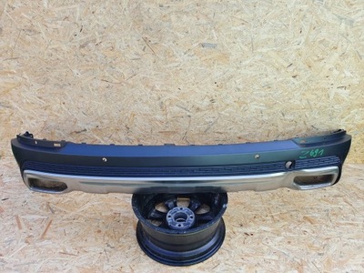 Volvo xc60 бампер задня задній накладка хром фото №1