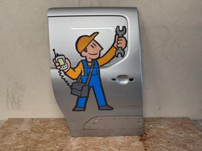 Citroen berlingo iv rifter combo e двері праве задні правий задня зсувні фото №1