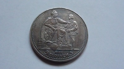 Polska - 5 ZŁOTYCH 1925 - KONSTYTUCJA