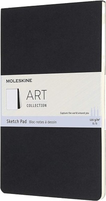 Art Sketch Pad Album Moleskine L (13x21 cm) czarny