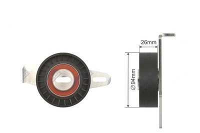 Ролик натяжителя ремень клиновой citroen jumper i фото №1