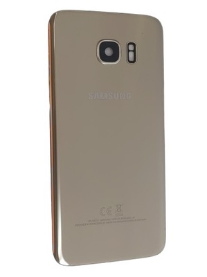 Oryginalna Klapka Baterii Samsung S7 Edge złoty