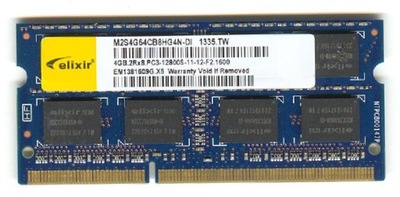 OKAZJA DDR3 ELIXIR 4GB 2Rx8 PC3-12800S-11-12-F2