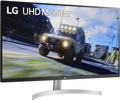 MONITOR LG 32UN500-W 31,5C 4K HDR GŁOŚNIKI WADA