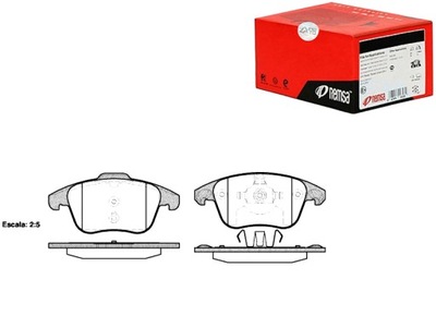 КОМПЛЕКТ - КОМПЛЕКТ КОЛОДОК ШАЛЬМІВНИХ [REMSA]