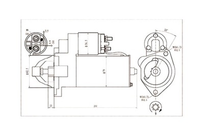 MAGNETI MARELLI СТАРТЕР 12V AUDI 80 A4 A6 SKODA SUPERB VW PASSAT