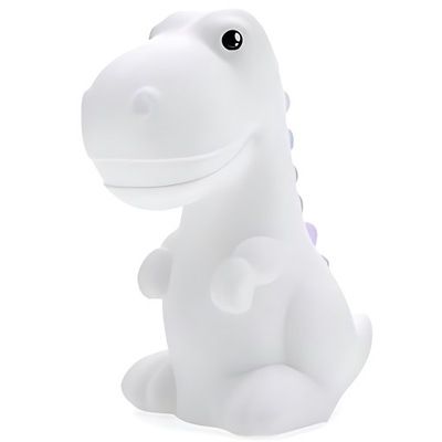 Lampka nocna dla dzieci Dinozaur 3D wielokolorowa LED USB Dhink