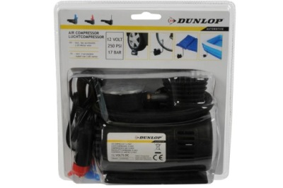 Pompka KOMPRESOR Samochodowy DUNLOP 12V DC 17 BAR