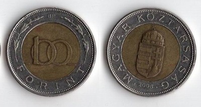 WĘGRY 2008 100 FORINT