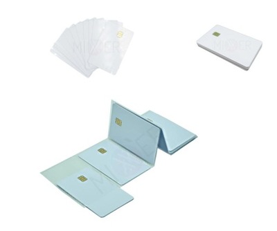 Karta chipowa Smart Card PCV SLE4442 ISO7816 256B
