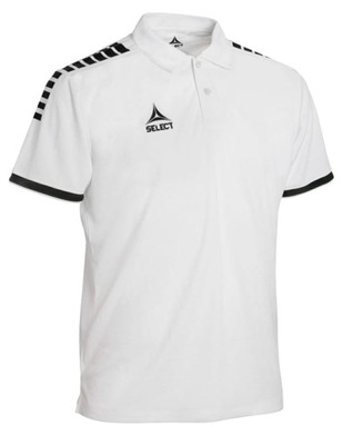 Koszulka polo SELECT Monaco biała - XL