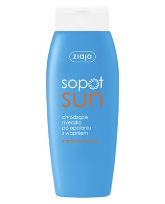 ZIAJA SOPOT SUN Mleczko po opalaniu z wapniem 200 ml