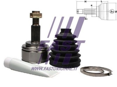 Шарнир гомокинетический master 10- наружный 2.3 фото №1