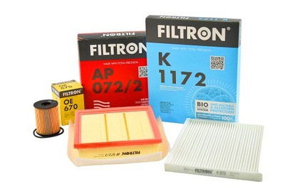 FILTRON SET FILTERS OPEL CORSA D 1.3 CDTI  