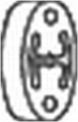 Bosal 255-215 ремень резиновый, система выпускной фото №1