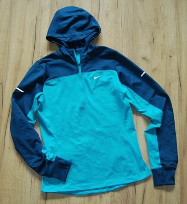 NIKE RUNNING THERMA świetna bluza bieganie IDEAŁ S