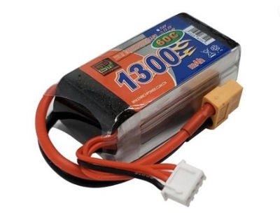 Akumulator 6S 22.2V Lipo 1300mAh 100C z XT60 RC