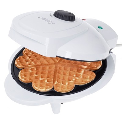 Gofrownica Waflownica Gofry w Kształcie Serduszka Serca 5 Gofrów Moc 1000 W