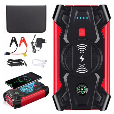 DISPOSITIVO DE ARRANQUE BOOSTER POWERBANK JUMP ARRANCADOR 20000MAH 12V 800A +LED  