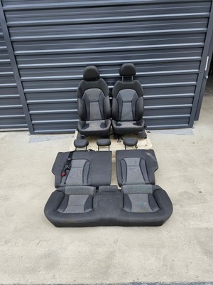 Сиденье сиденья комплект audi a1 8x 5-дверь кожа+ материал фото №1