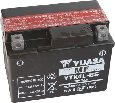 Akumulator YUASA YTX4L-BS 12V 3Ah