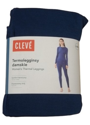 Legginsy CLEVE Damskie termiczne r. L/XL