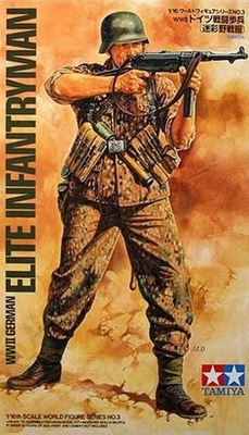 1:16 German ELITE INFANTRYMAN WWII TAMIYA 36303