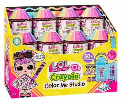 LOL Surprise Loves Crayola Laleczka do malowania p8 505273