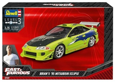 Revell 07691 1/25 Fast & Furious Brian´s 1995 Mitsubishi Eclipse