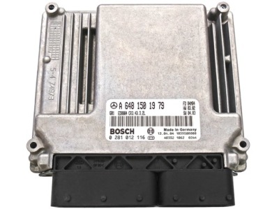 Ecu mercedes e w211 3.2 cdi a6481501979 0281012116 фото №1