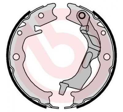 Brembo тормозные колодки тормозные chevrolet epica фото №1