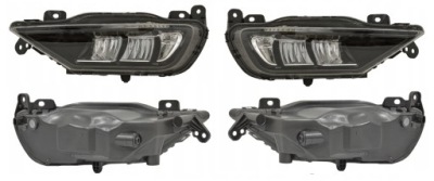 Volvo xc90 15- xc60 17- s90 v90 16- противотуманная фара фара противотуманная led правая левая фото №1