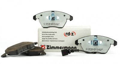 Гальмівні колодки керамічні zimmermann перед mercedes ml 164 фото №1