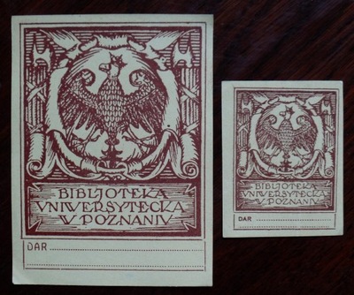 Ex libris Biblioteka Uniwersytecka w Poznaniu