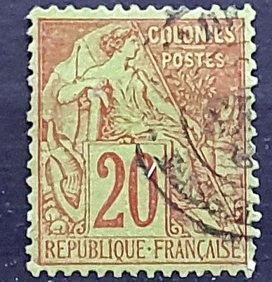 FRANCJA WYDANIE KOLONIALNE 1881/86 MI 51