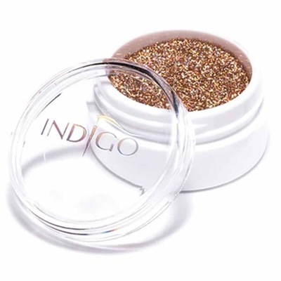 INDIGO - HOLO GRAPEFRUIT GOLD - PYŁEK DO PAZNOKCI