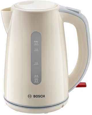 Czajnik BOSCH TWK7507 (1.7L /2200W /Kremowo-szary )