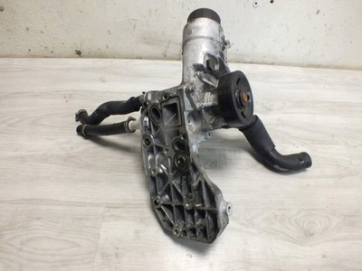 Korando iii 2.2 основание фильтра масла радиатор фото №1