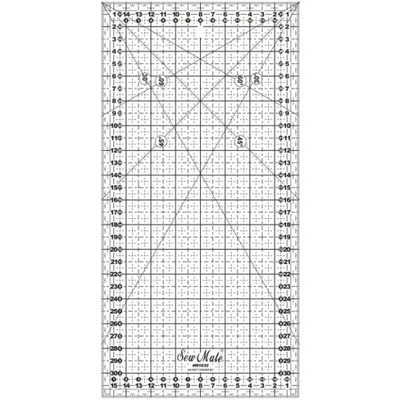 Linijka liniał do patchworku i quiltingu 160x320mm