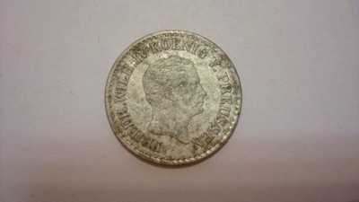 Moneta 1 silbergroschen grosz Prusy 1841 A stan 3