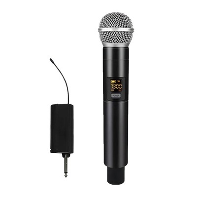 Hałas mikrofonu bezprzewodowego 1 Bateria mikrofonu