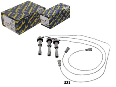 Дроти запалювання mitsubishi pajero ii v3w v2w v4 фото №1