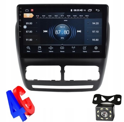 RADIO NAVIGACIJA GPS FIAT DOBLO 2010-15 ANDROID 4G 