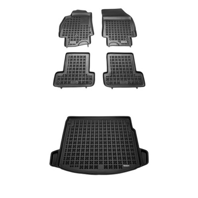 RUBBER SET MATS I MAT RENAULT MEGANE III 2009-2016 UNIVERSAL GRANDTOUR,  